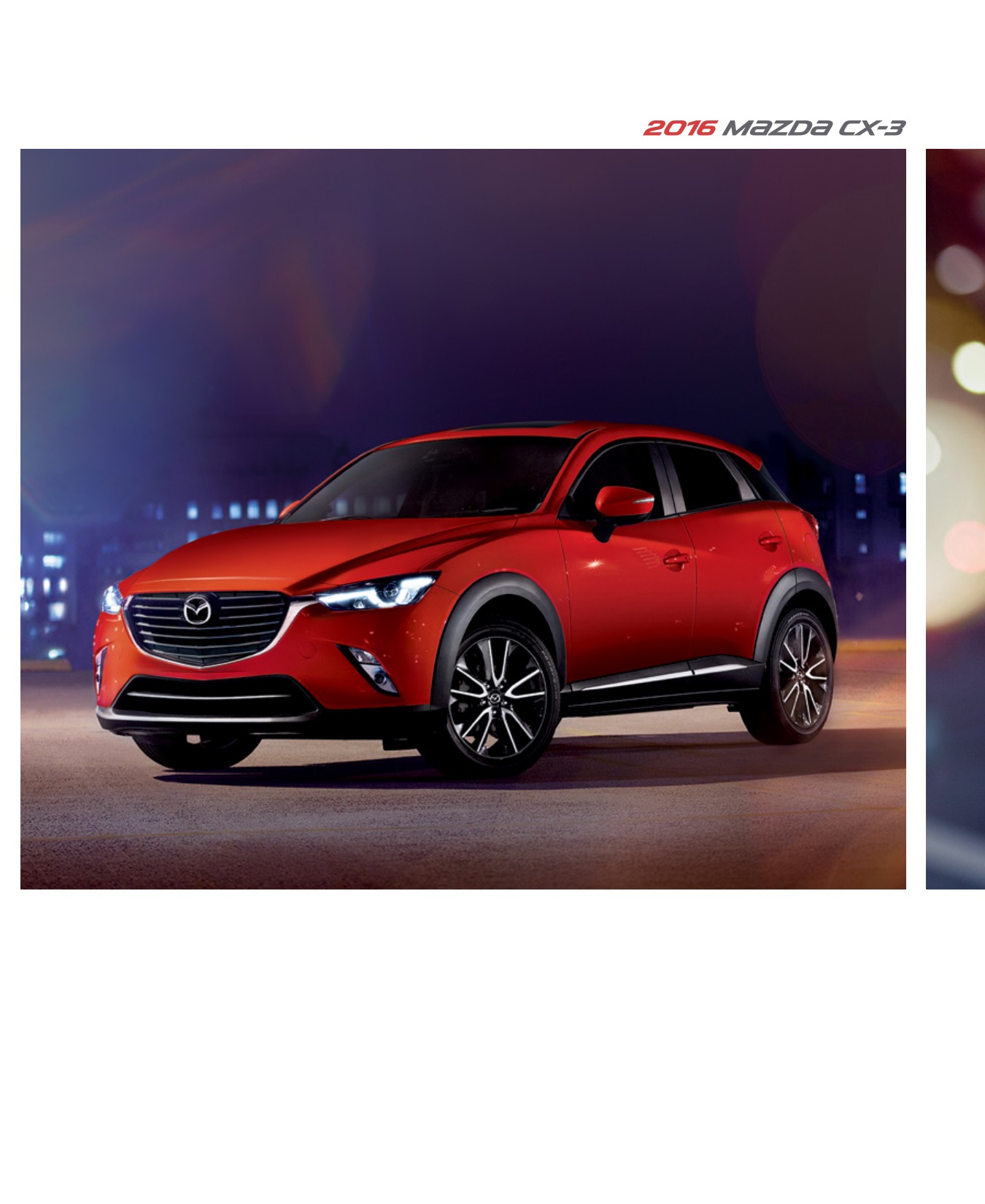 2016 Mazda CX-3 Brochure Page 5